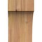 Ekena Millwork 6"W x 6"D x 10"H Westlake Rough Sawn Knee Brace, Western Red Cedar BRC06X06X10WTL00RWR - alternate 2